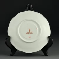 Винтажная кофейная пара Англия Royal Crown Derby Posies 1965 год