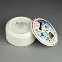 Винтажная шкатулка Villeroy & Boch Зима Лошадь