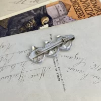 Винтажная серебряная брошь Мексика Лошади