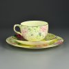 Антикварное чайное кофейное трио Crown Staffordshire Porcelain Co 1925 год