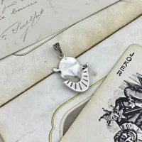 Кулон с марказитами огранки Swarovski Арлекин