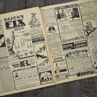Антикварный французский журнал мод Le Petit Echo de la Mode Dimanche 29 Juin 1930 Ар-деко