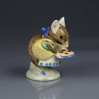 Винтажная статуэтка Мышь Англия Beatrix Potter Beswick Appley Dupply