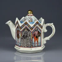 Коллекционный керамический чайник Елизавета Королева Англии Sadler Elizabeth I Queen of England