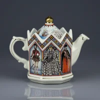Коллекционный керамический чайник Елизавета Королева Англии Sadler Elizabeth I Queen of England