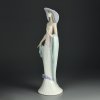Винтажная фарфоровая статуэтка Испания Дама в шляпе Lladro 6213 Lady of Nice