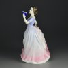 Винтажная фарфоровая статуэтка Англия Royal Doulton 4113 Sweet Poetry Дама с книгой