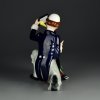 Винтажная фарфоровая статуэтка Клоун с котиком Англия Royal Doulton 3119 Partners