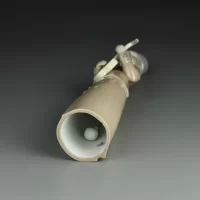 Винтажная фарфоровая статуэтка колокольчик Музыкант с гитарой Lladro 8173 Musician with guitar
