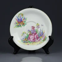 Винтажное фарфоровое чайное трио Англия Shore and Coggings Queen Anne 1950 – 1958 год