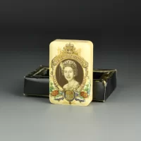 Винтажное мыло Англия Silver Jubilee Queen Elizabeth II 1952 1977