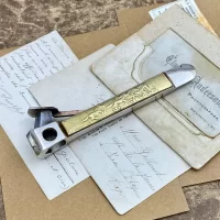 Винтажная гильотина для сигар Лошади