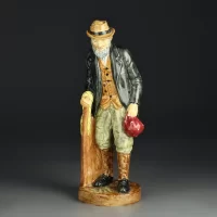 Винтажная английская статуэтка Дедушка Старик Royal Doulton 2053 The Gaffer