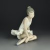 Винтажная фарфоровая статуэтка Испания Lladro NAO 0147 Seated Ballet Балерина Балет