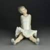 Винтажная фарфоровая статуэтка Испания Lladro NAO 0148 Amusing Ballet Балерина Балет