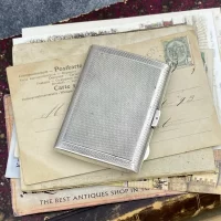 Антикварный английский портсигар Trevitt & Sons 1931 год