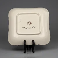 Тарелка антикварная глубокая Чарльз Диккенс Уилкинс Микобер Англия Royal Doulton D3020 Mr Micawber Dickens Ware