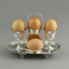 Антикварный круэт для яиц Пашотница Англия Martin Hall