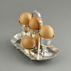 Антикварный круэт для яиц Пашотница Англия Martin Hall