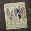 Антикварный французский журнал мод Le Petit Echo de la Mode Dimanche 13 Novembre 1927 Ар-деко