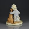 Винтажная фарфоровая статуэтка Девочка с собакой Пятница Coalport Mondays Child Children Week Collection