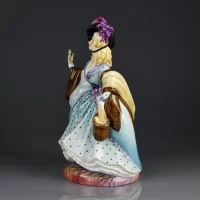 Винтажная фарфоровая статуэтка Англия Peggy Davies Studio Актриса Театр Sarah Siddons