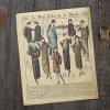 Антикварный французский журнал мод Le Petit Echo de la Mode Dimanche 2 Novembre 1924 Ар-деко
