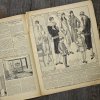 Антикварный французский журнал мод Le Petit Echo de la Mode Dimanche 5 Fevrier 1928 Ар-деко