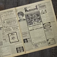 Антикварный французский журнал мод Le Petit Echo de la Mode Dimanche 14 Aout 1927 Ар-деко