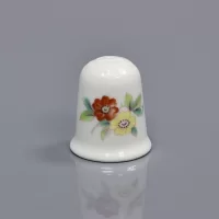 Винтажный напёрсток Фарфор Англия Цветы Coalport