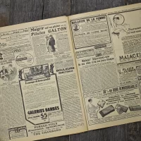 Антикварный французский журнал мод Le Petit Echo de la Mode Dimanche 22 Janvier 1928 Ар-деко