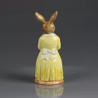 Винтажная английская статуэтка Крольчиха с тортом 60th Anniversary Bunnykins Royal Doulton