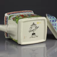 Винтажный английский чайник Гольф Sadler Championships Round Golf