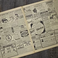 Антикварный французский журнал мод Le Petit Echo de la Mode Dimanche 8 Mai 1927 Ар-деко