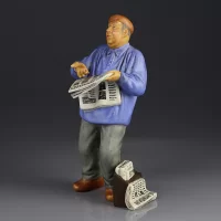 Винтажная фарфоровая статуэтка Англия Парижанин Royal Doulton 2445 Parisian