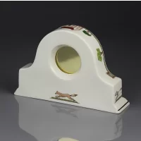 Винтажные фарфоровые часы со сценой псовой охоты Англия Веджвуд Wedgwood Hunting Scenes