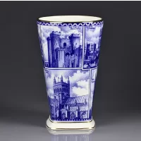 Винтажная английская ваза Замки Соборы Англии Landmarks Vase Ringtons