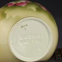 Антикварный роузбоул Англия Gibson & Sons