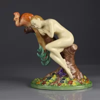 Винтажная фарфоровая статуэтка Райская птица Англия Carlton Ware Bird of Paradise
