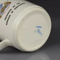 Винтажная кружка Англия Свадьба принца Чарльза и принцессы Дианы Grindley Staffordshire Prince Charles Lady Diana Commemorate Their Marriage