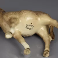 Винтажная фарфоровая статуэтка Ослик Осёл Англия Beswick Donkey Foal 2110