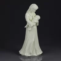 Винтажная фарфоровая статуэтка Мать с ребёнком на руках Англия Royal Worcester Sweet Dreams