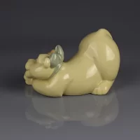 Винтажная фарфоровая статуэтка Испания Львица Lladro NAO 1496 My Little Queen