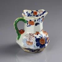 Антикварный английский кувшин для молока сливок Ironstone