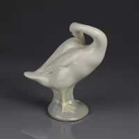 Статуэтка винтажная фарфоровая Утка Lladro 4553 Little Duck