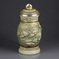Винтажная керамическая кружка Утки Ceramarte Avon Ducks American Wilderness Stein