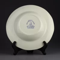 Винтажная английская глубокая тарелка Enoch Wedgwood Woodland Вудленд