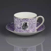 Две винтажные чайные пары в подарочной коробке Веджвуд Wedgwood Millennium