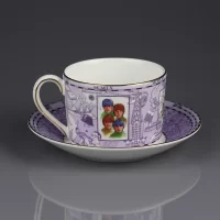 Две винтажные чайные пары в подарочной коробке Веджвуд Wedgwood Millennium