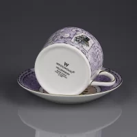 Две винтажные чайные пары в подарочной коробке Веджвуд Wedgwood Millennium
